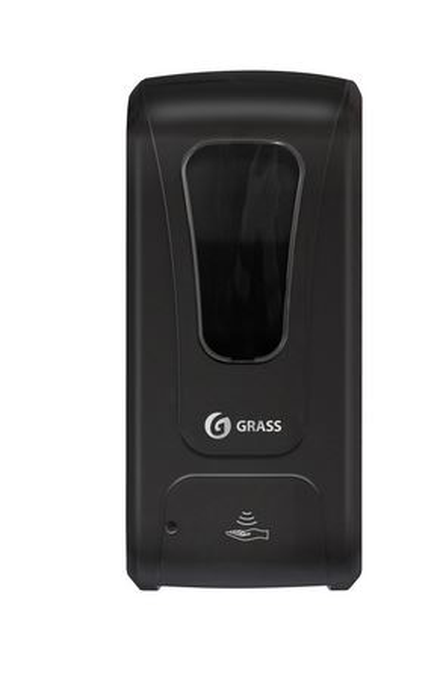 GRASS Автоматический дозатор для мыла и дезинфицирующих средств спрей (чёрный)