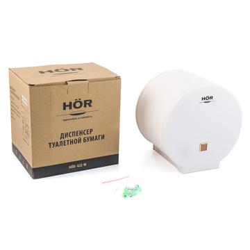 Диспенсер туалетной бумаги  HOR- 622  W арт,777105