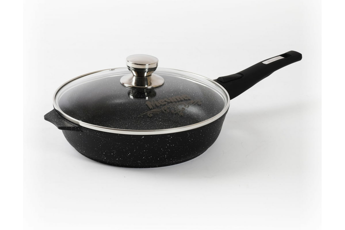 Скоровода АП Мечта Гранит Black со съемной ручкой 28 см