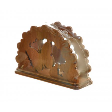Салфетница деревянная Бабочка