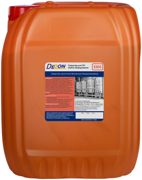 Дезон E203, 24,0 кг. (20 л) Средство для CIP-мойки оборудования, кислотное непенное (азотная)