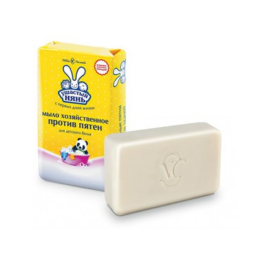 Н/к Ушастый Нянь Мыло  Хоз. Пятновыводящее  180г    *12*36   // 3888