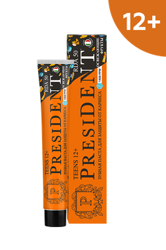 Зубная паста PRESIDENT® Fresh tropic 12+ с фтором