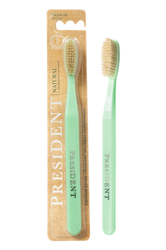 Зубная щетка PRESIDENT® Natural арт.1961.01 (Цвет в ассортименте)