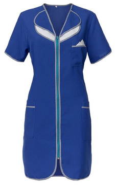 Халат "Габардин" василёк р.46