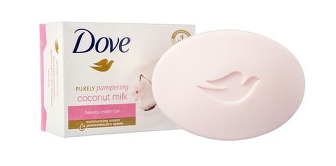 DOVE мыло-крем Кокос Жасмин 135г/48