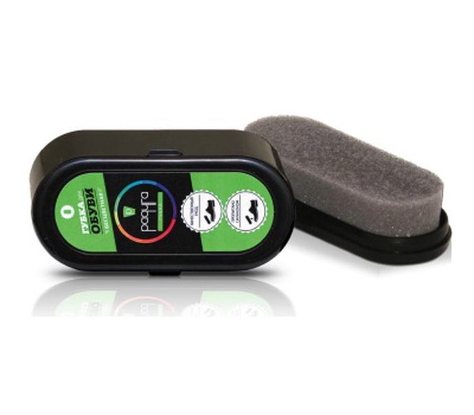 Губка для обуви Радуга-Шик мини бесцветная, замша, уп 100 шт