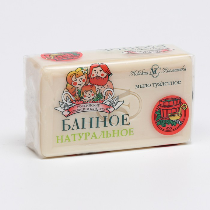 Н/к  Мыло Банное                140гр.    12*48  / 480 / 4800
