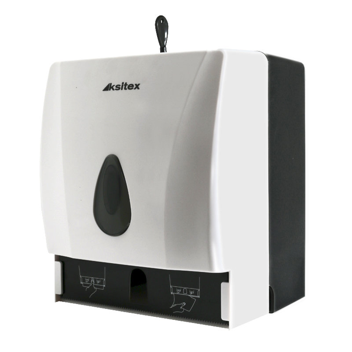 Диспенсер Ksitex ТН8218А (дисп.рул и лист.полотенец V сложения )