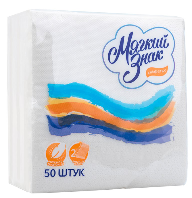 Салфетки Ь "Deluxe" 2-сл. 50 л./вл.80 С49