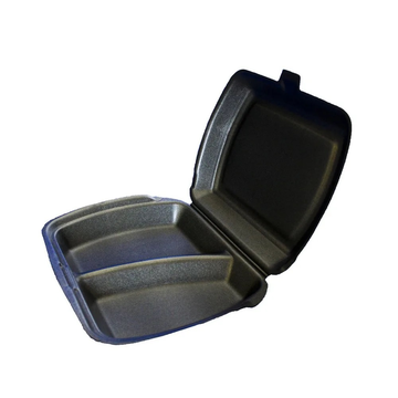 Ланчбокс 2-секц Черный (247*207,5*62)/100