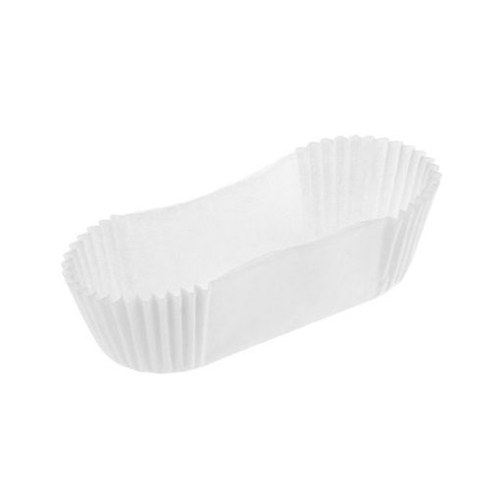 Тарталетка бумажная овальная 28*110 мм, h=26 мм