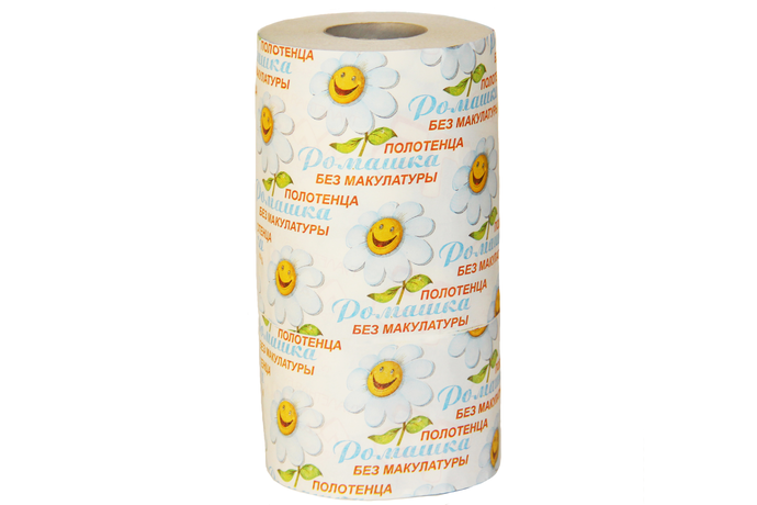Полотенца бумажные "Ромашка" 2-сл. 1 рул./вл.24