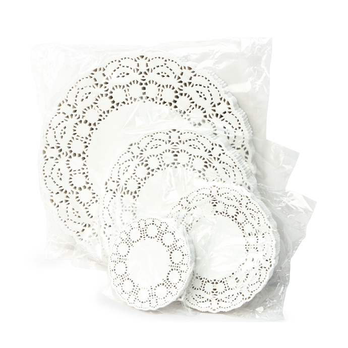 Салфетка ажурная круглая Д=26см 250 шт