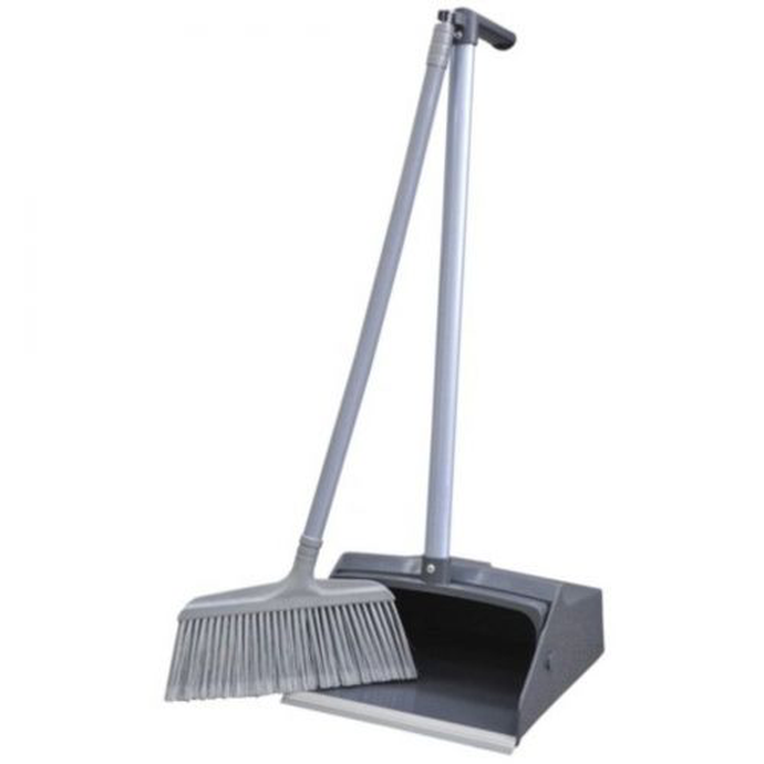 Совок - ловушка для мусора и щетка для пола (пластик) GRASS,  IT-0236