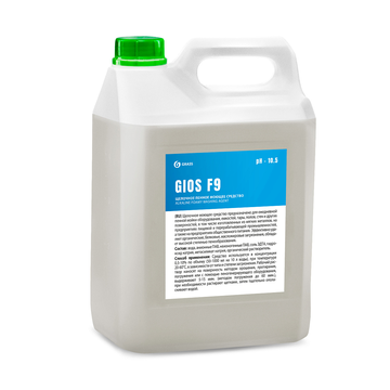 Щелочное пенное моющее средство для мягких металлов GRASS GIOS F9 5л ОСТ.1, 550037