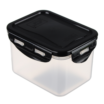 Good&good Контейнер герметичный для СВЧ с защелками, 0,63л, 130х100х85мм, пластик