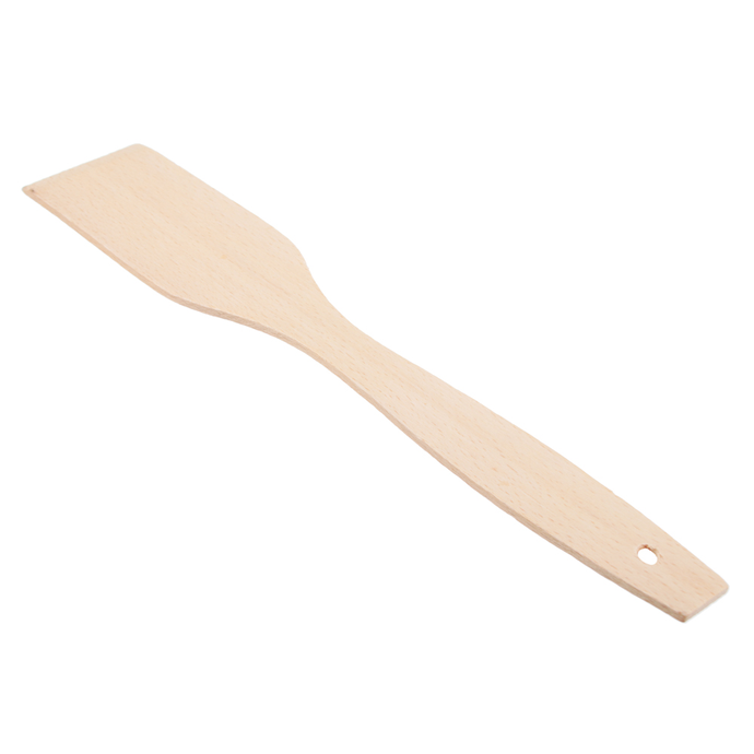 Лопатка кухонная, бук, 28x5cм