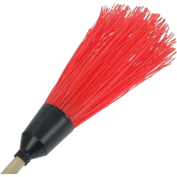 Метла  круглая синтетическая "Стандарт" с черенком