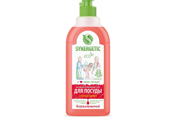 Средство для мытья посуды SYNERGETIC Арбуз 500 мл *5*25