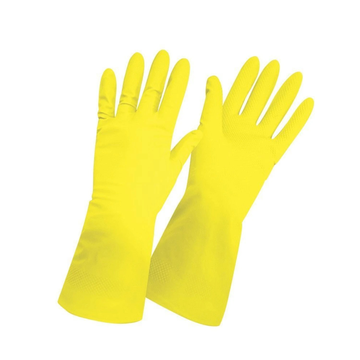 Перчатки Libry,латексные хозяйственные, желтые М
