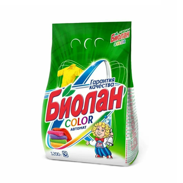 СТИР-Й ПОРОШОК БИОЛАН COLOR АВТОМАТ М/У 1.2 КГ 1 *7