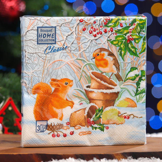 Салф.20л,Home Collection Cl "Новогодняя беседа" /12