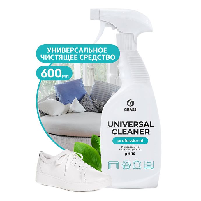 Универсальное чистящее средство GRASS "Universal Cleaner Professional", 600 мл./вл.12