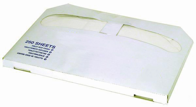 Гигиенические покрытия для унитазов  250 x 10