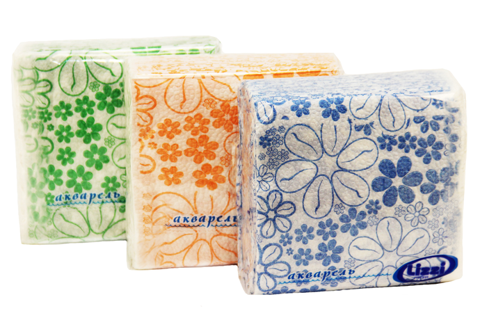 Салфетка с рисунком "Акварель" 35 л./40