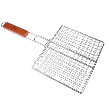 GRILLBOOM Решетка-гриль хром., 21х25х2см, эконом