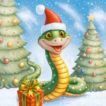 Салфетки бумажные декоративные 20л, Bouquet Home Collection Classic, 3хсл., "Добрая змея "/12