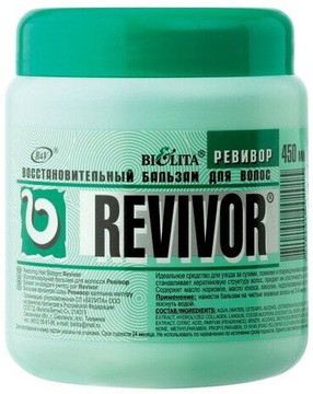Белита Бальзам (ЗЕЛЕНЫЙ) REVIVOR д/волос 450 мл. *8