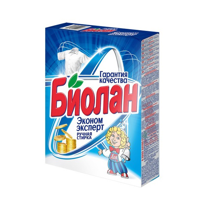 СТИР-Й ПОРОШОК БИОЛАН ЭКОНОМ ЭКСПЕРТ РУЧНАЯ СТИРКА 350 Г 1*24
