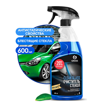 Чистящее средство GRASS "Clean Glass" 600 мл/12 шт,110393