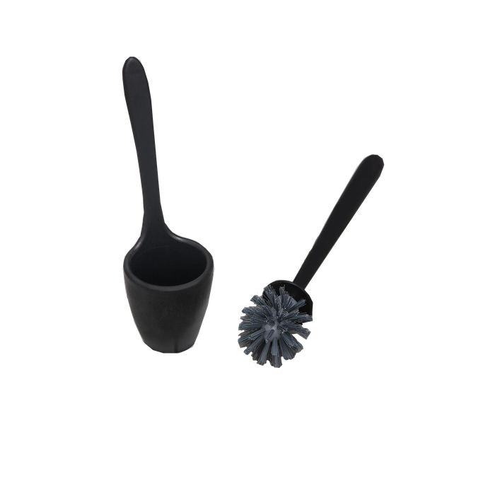 Комплект для туалета 14.5*10,5*43 см EliteSicilia, черный