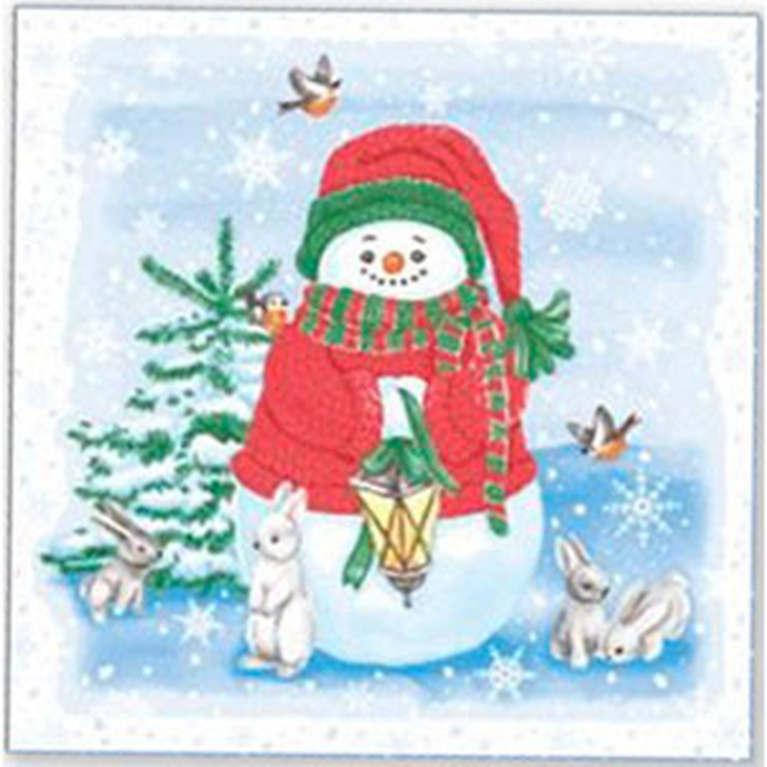 Салфетки Art Bouquet "В ожидании чуда" 33х33 ,3 слоя .20л /вл.12