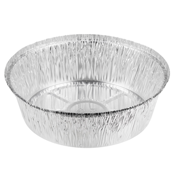 Форма для запекания, алюминиевая фольга, d20,5cм, дно d16,7см, 1405мл, L-край