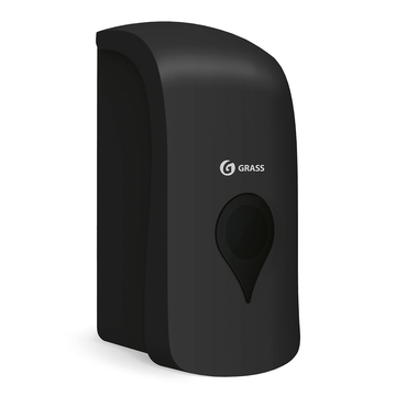 Пластиковый диспенсер ручной для мыла пенка черый GRASS IT-0636