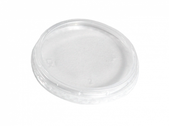 Крышка круглая к контейнеру (А) 150,250,500 мл, прозрачная (D-95/98,5 мм)