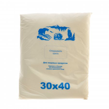 Пакет фас. "Медведи" (30*40) 9мкм/10