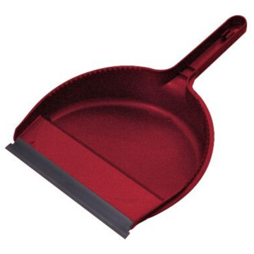 Совок для мусора ЛАУРА с кромкой Классика бордо