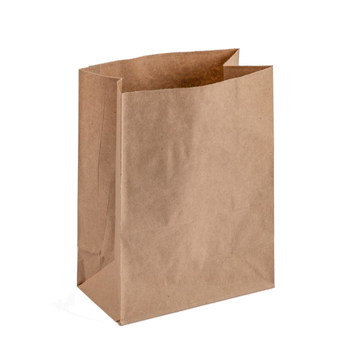Пакет бумажный, 220*120*290 мм, крафт 50 гр