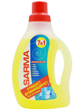 Сарма 750мл средства для полов. Лимон*11