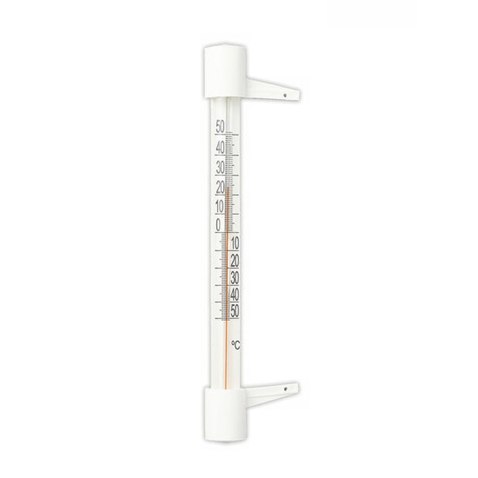 Термометр оконный, крепление на гвозди, диапазон от -50 до +50C
