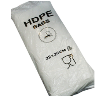 Пакет фас. HDPE (22*26) 7мкм.синяя