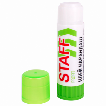 Клей-карандаш УСИЛЕННЫЙ STAFF Profit, 36 г, PVP-основа
