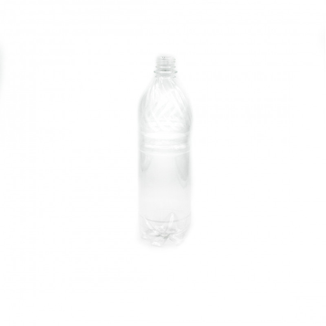 Бутылка ПЭТ 1л с узким горлом прозр. ГАЗ *75