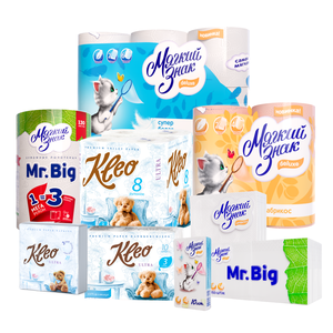 Бумажная продукция Мягкий знак, Kleo, Classico di carta