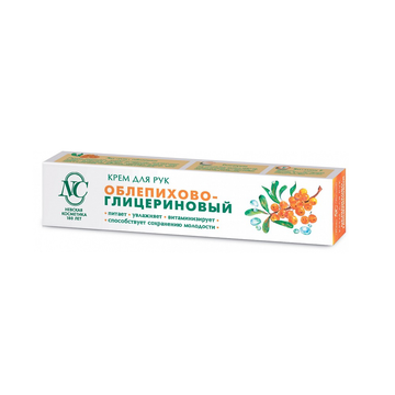 Н/к Крем ОБЛЕПИХОВО-ГЛИЦЕРИН. д/рук 50 мл. 6*36